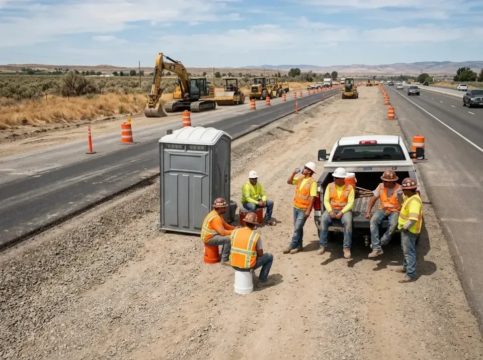 highway-road-construction-crew-007 — frequently asked questions, Porta Potty and Restroom Rentals in Hillsboro, MO